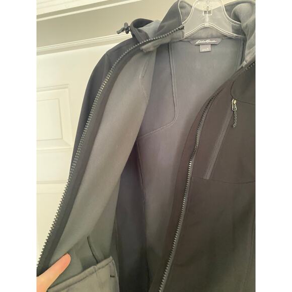 NWT Eddie Bauer Womens Regular Trench Rocky Pass, Black, Medium - Picture 3 of 4